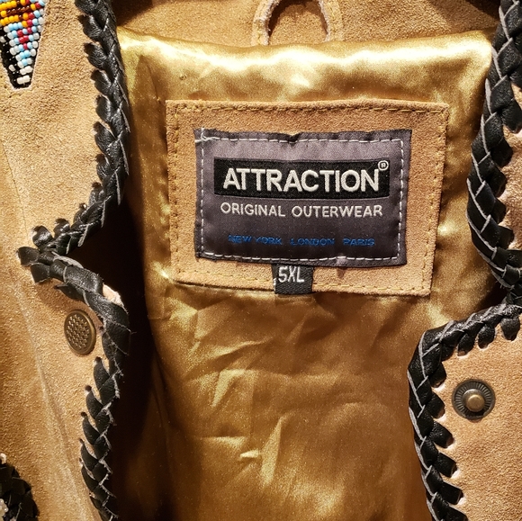 Attraction western beaded suede jacket - Picture 4 of 6